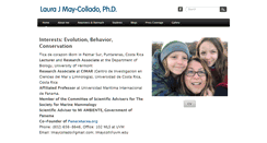Desktop Screenshot of lauramay-collado.com
